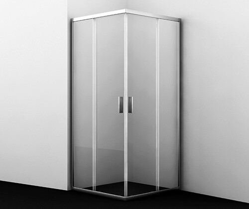 Душевой уголок WasserKRAFT Lippe 45S 45S02 80x80 стекло прозрачное 6 мм