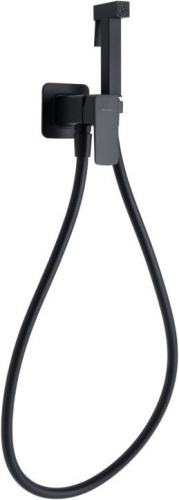 Гигиенический душ со смесителем Allen Brau Infinity 5.21005-31 встраиваемый в стену черный