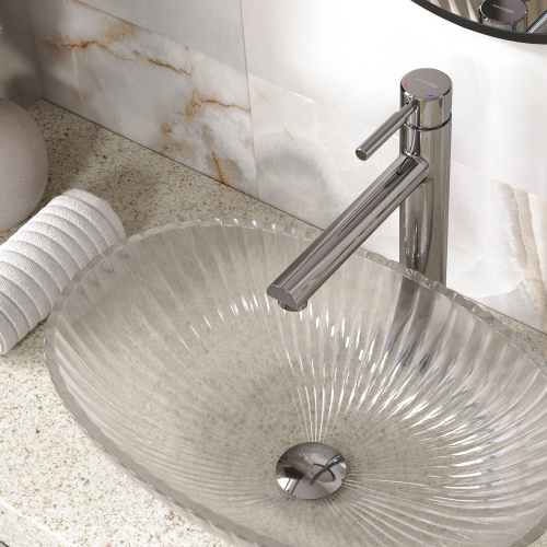 Смеситель WasserKRAFT Main 4100 4103H на раковину хром