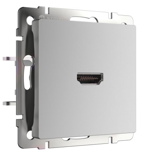 Розетка HDMI Werkel Серебряный 4690389110993