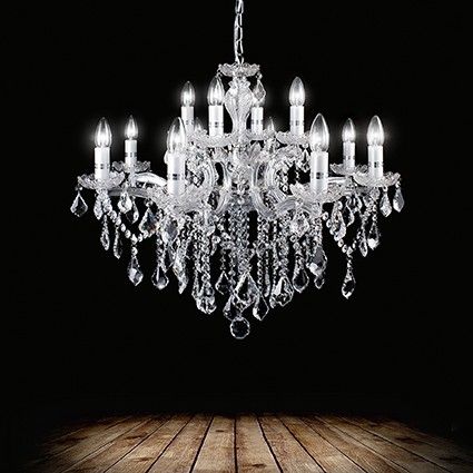 Люстра подвесная Ideal lux Florian Cromo (Флориан Цромо) Florian SP12 Cromo - фото 2