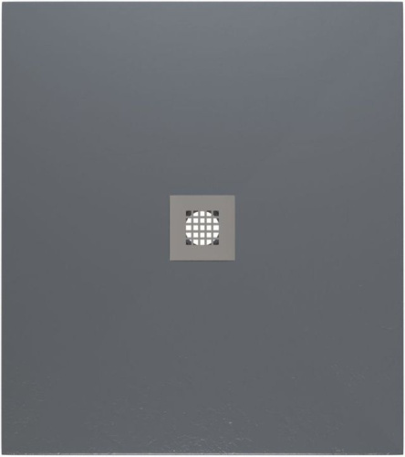 Душевой поддон Allen Brau Priority 8.31002-BGM 90х90 искусственный камень синий/серый