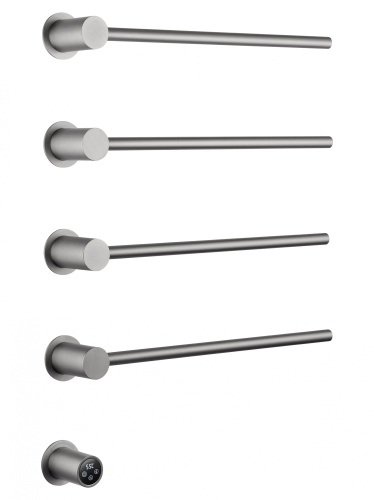 Полотенцесушитель электрический Wonzon & Woghand Hamburg WW-AL314-BR 45х65 никель