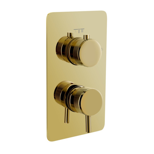 Смеситель для душа Boheme Cell 135-2-G встраиваемый золото