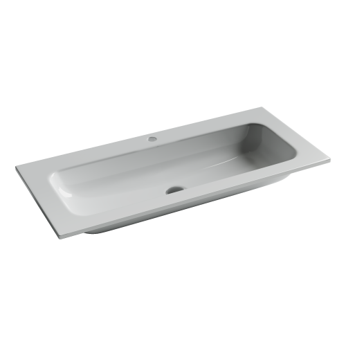 Раковина Ceramica Nova GRACE 101 см CN7013 накладная цвет белый
