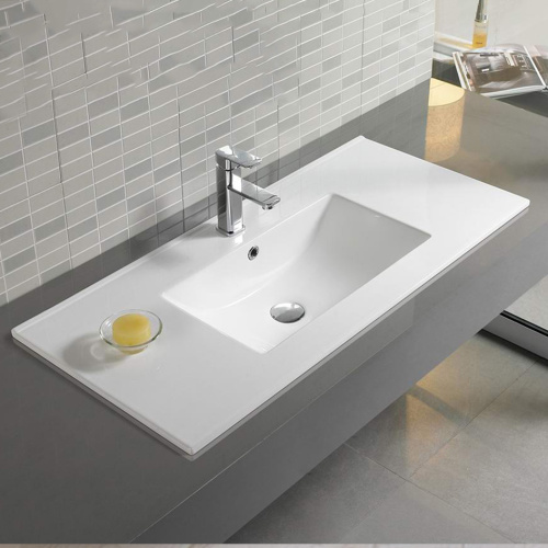 Раковина Melana 77 см 9075E-805 накладная цвет белый