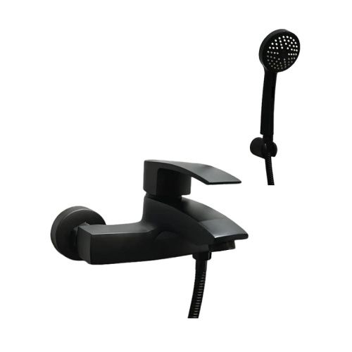 Смеситель для ванны D-Lin D130365-A настенный черный