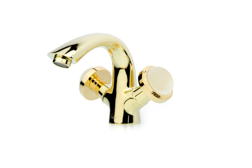 Смеситель Boheme Satine 291-ST на раковину золото