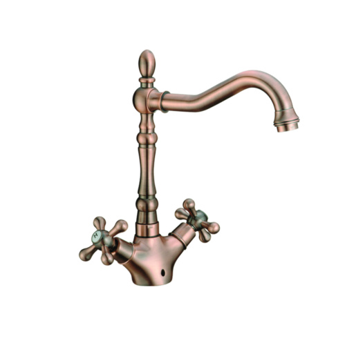 Смеситель D-Lin D155816-2 на раковину медь