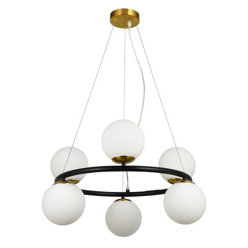 Люстра подвесная Arte Lamp Alcor (Алцор) A2224SP-6BK