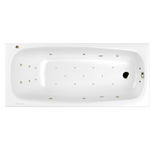 Ванна гидромассажная Whitecross LAYLA 0102.180080.100.ULTRA.BR 180х80  прямоугольная