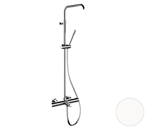 Душевая стойка Remer Elegance EQ34A7MMSSOFBO настенная