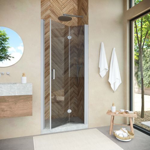 Душевая дверь Vegas-Glass GPS NOVO GPS NOVO 95 07 07 R 95х190 стекло тонированное профиль хром