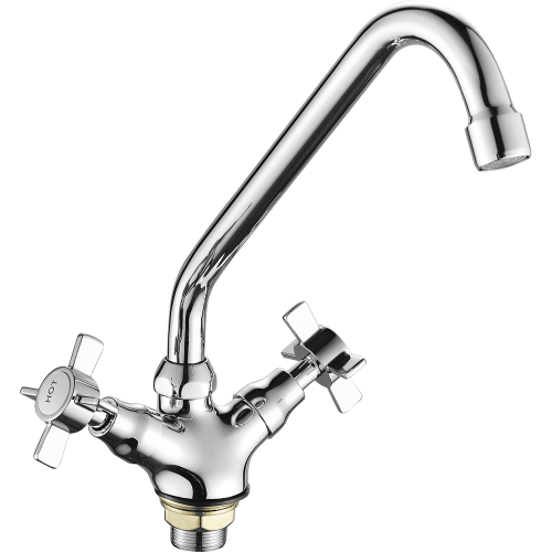 Смеситель для кухни Fashun A4124 на мойку хром