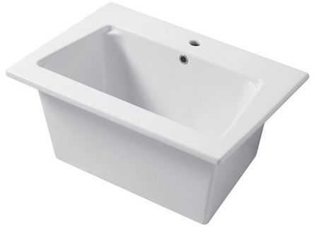 Раковина Disegno Ceramica Landscape 71 см MX07050101 накладная цвет белый глянцевый
