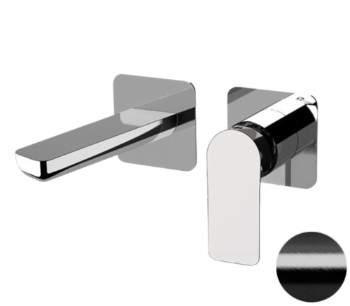 Смеситель для раковины Remer Infinity I15PCFP встраиваемый в стену черный брашированный хром