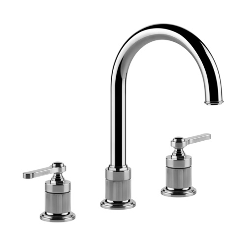 Смеситель Gessi GBOX 65015#031 на раковину хром без термостата