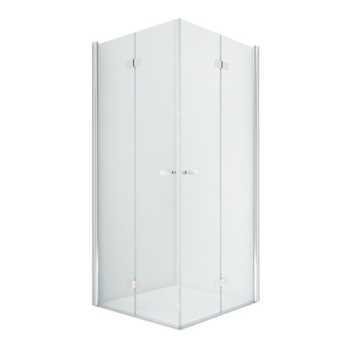 Душевой уголок New Trendy NEW SOLEO Chrome D-0149A/D-0151A 90х70 стекло прозрачное профиль хром глянцевый