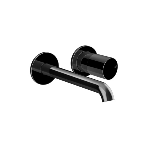 Смеситель для раковины Gessi Habito 70088#706 встраиваемый в стену черный