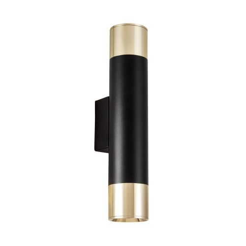 Светильник настенный Lampit Lineo (Линео) LDW 1101-2 BK+GD
