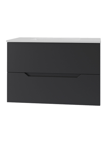 Тумба с раковиной Orange Line Li-80Tub+Ra 81,5х46,5х54,1