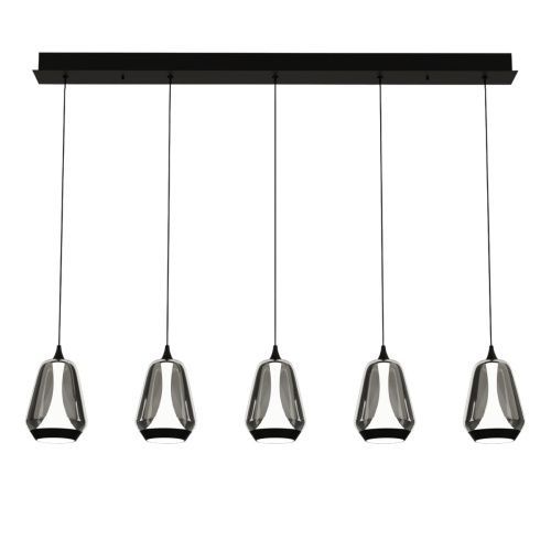 Светильник подвесной Delight Collection MD24001011-5B black/smoky