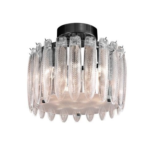 Люстра потолочная Delight Collection Piuma (Пиума) MX22027002-D45 matt black