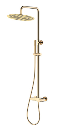 Душевая стойка Boheme Stick 128-GG.2 настенная цвет золото