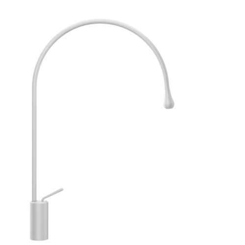 Смеситель Gessi Goccia 33606#279 на раковину белый