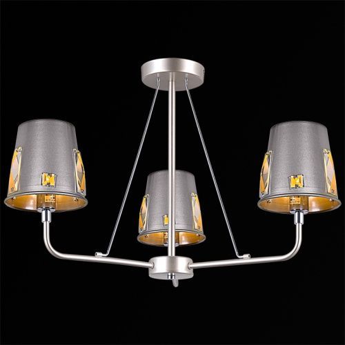 Люстра на штанге Illumico IL9407 IL9407-3PSQ-29 CHS CR