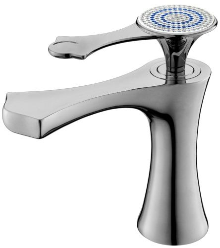 Смеситель Bronze de Luxe YASMINA 800/B02 на раковину хром