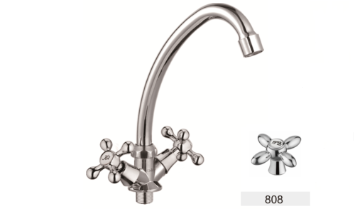 Смеситель для кухни D-Lin D151808-1 на мойку хром