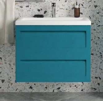 Тумба под раковину Art&Max PLATINO AM-Platino-580-2C-SO-TM 58х47х55 подвесная - фото 2