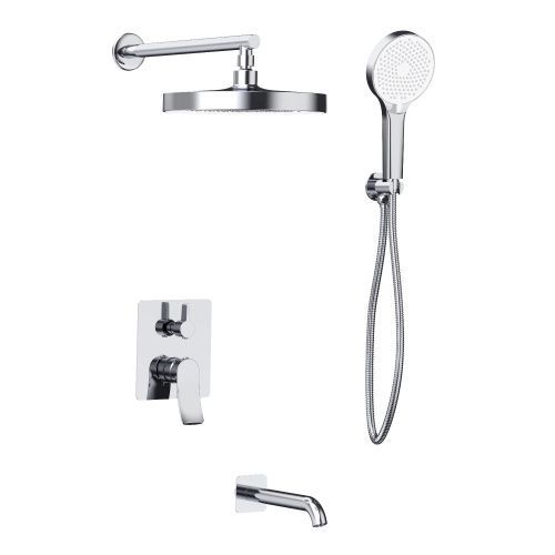 Душевая система Haiba HB80553 встраиваемая в стену цвет хром