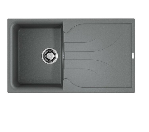 Кухонная мойка Omoikiri Yasugata 4993546 86х50 цвет серый