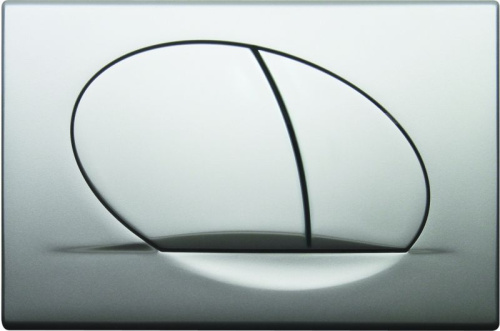 Клавиша смыва механическая Schwab OvateDuo 5830831 цвет хром матовый