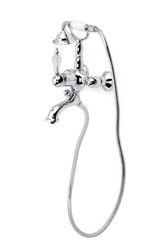 Смеситель Boheme Crystal 263-CRST настенный хром