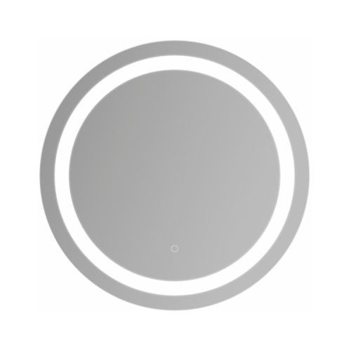 Зеркало с подсветкой Haiba HB662 60х60 цвет серебристый