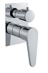 Смеситель для ванны и душа Fiore 88CR7501 настенный хром