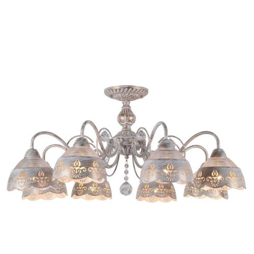 Люстра потолочная Arte Lamp Sicilia (Сицилиа) A9106PL-8WG