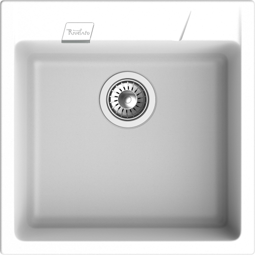 Кухонная мойка Rivelato RAUM RM-50 brina 50х51 цвет белый