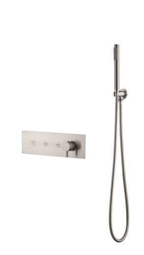 Смеситель для душа Boheme Fusion 130-SYS-NB встраиваемый никель брашированный