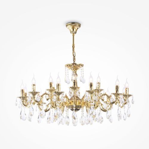 Светильник подвесной Maytoni Monica Royal Classic DIA883-PL-18-G