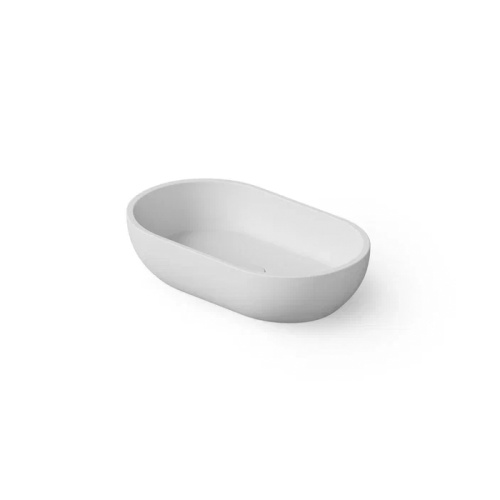 Раковина керамическая Dea Design Washbasins DD9033 550 18 60х30 накладная цвет белый без отверстий под смеситель