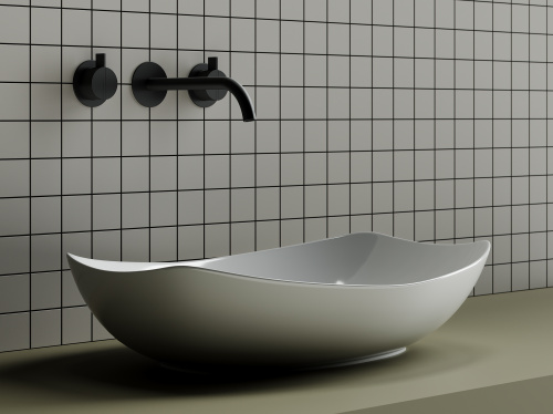Раковина Ceramica Nova ELEMENT 56 см CN5016 накладная цвет белый