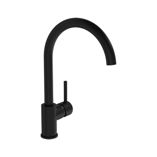 Смеситель Vitra Minimax S A4209136EXP на мойку черный матовый