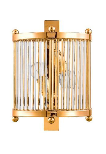 Светильник настенный Crystal Lux Tadeo (Тадео) TADEO AP2 GOLD/TRANSPARENTE