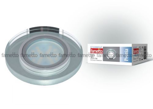 Светильник встраиваемый Fametto Peonia (Пеониа) DLS-P106 GU5.3 CHROME/SILVER