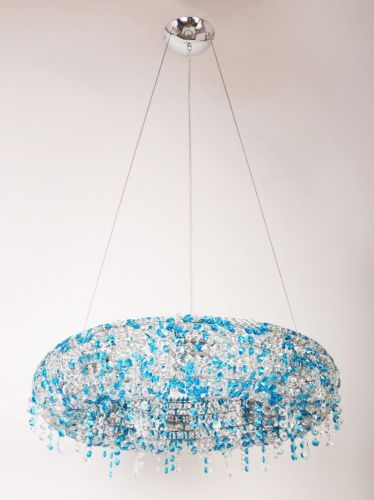 Люстра подвесная Abrasax L.8301 L.8301/8 BLUE