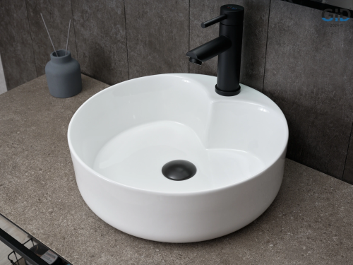 Раковина Gid Esfera 40 см 51208 накладная цвет белый